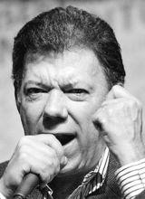 哥伦比亚总统胡安·曼努埃尔·桑托斯