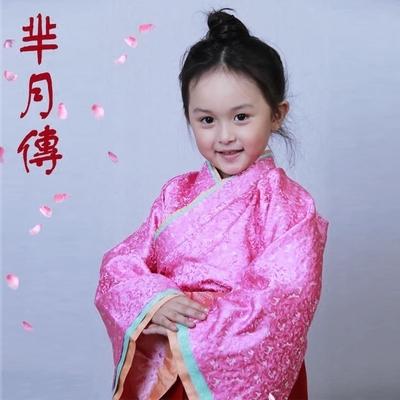包邮冬季新款影视剧芈月传小萝莉刘楚恬同款儿童古装 公主汉服