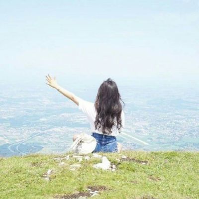 女生小清新长发背影头像唯美图片精选 我会爱你到地老