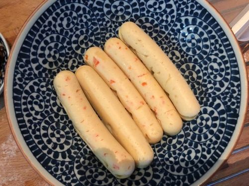 嘟嘟的小屋做的宝宝辅食之自制香肠