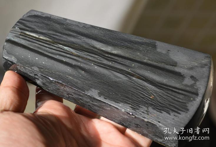 歙砚老坑眉纹精工砚台,精工砚台文房四宝笔墨纸砚书法