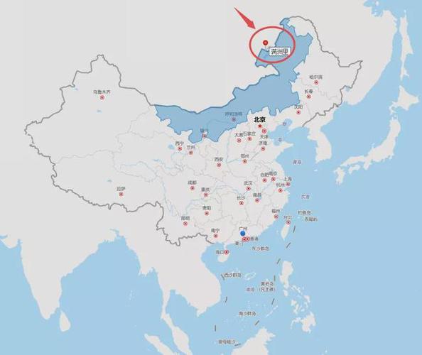 满洲里, 位于中国地图"鸡冠"的位置, 是 我国最大的陆路口岸, 被誉为