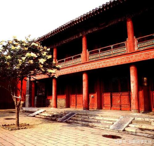 中国建筑艺术欣赏,沈阳故宫老照片,飞龙阁与凤翔楼外景