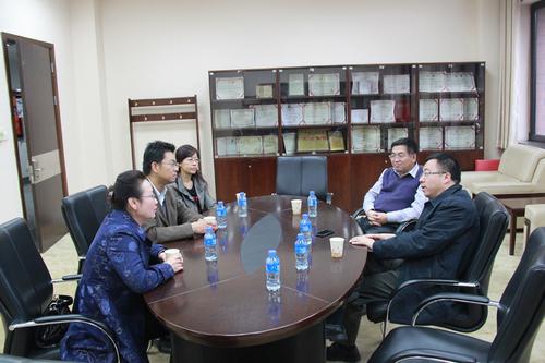 新疆财经大学经济学院高志刚院长等一行三人访问经济学院