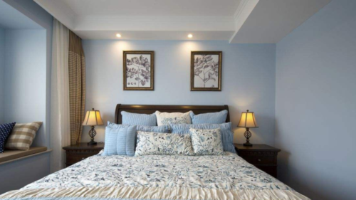 卧室怎么装?先从床头背景墙开始,简单又有创意!