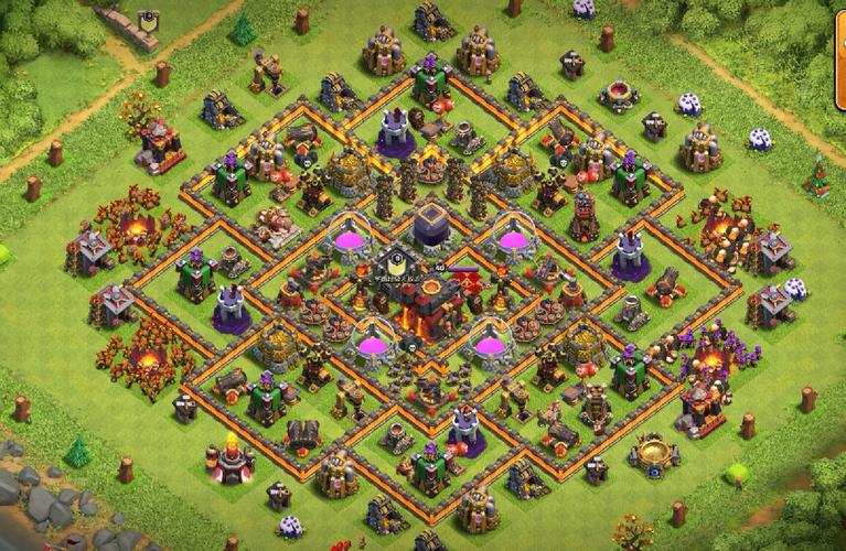 soo部落冲突十本阵型