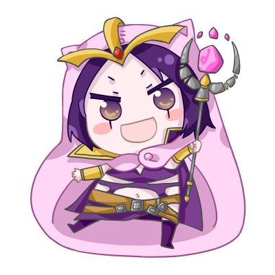lol 英雄联盟 诡术妖姬 q版妖姬三国