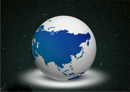 3d高清地球旋转动态壁纸 中文版