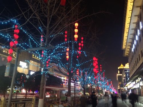 西安南大街夜景