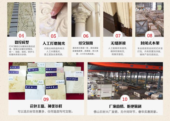 欧式玉石罗马柱石材电视背景墙瓷砖 客厅影视墙装饰