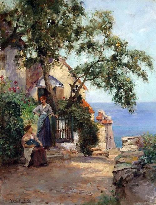 美到窒息的田园风景油画,太震撼了!