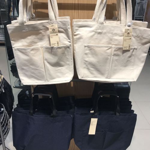 无印良品muji托特帆布包单肩包不易不易沾水防水出行单肩包