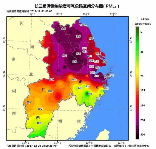 两张图看清上海各区空气质量排名 谁第一?