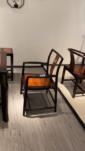 黑檀木茶桌_茶桌_新中式茶台_家居家装_家具