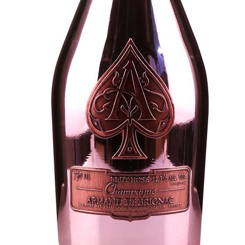 法国黑桃a粉金香槟葡萄酒 法国原瓶进口红酒 750ml