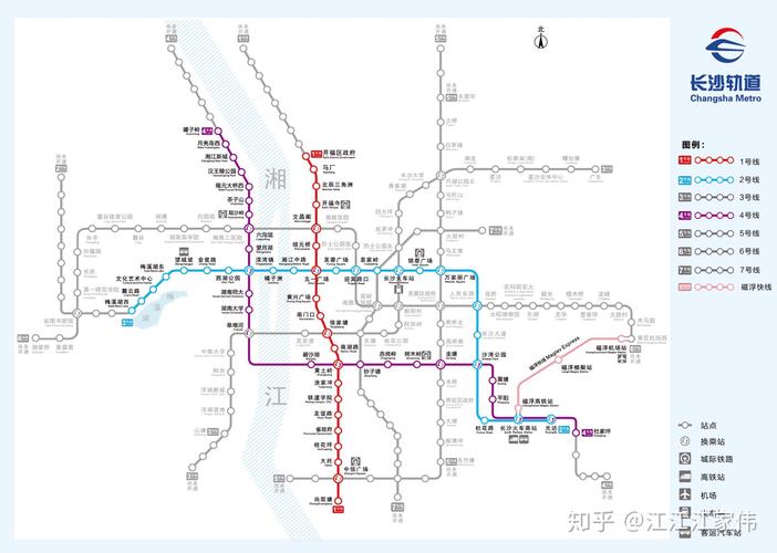 长沙地铁7号线全站点位置曝光!