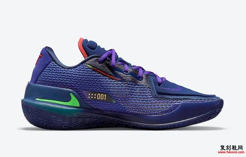 nike air zoom gt cut 海军蓝和红色配色即将发售 货号:cz0175-400