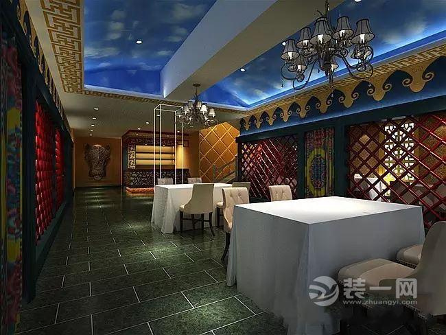 15款蒙古风格装修设计效果图 电视墙用篱笆来装饰