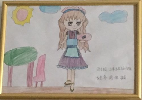 其它 1601班最美笑脸画像作品展示 写美篇 愿孩子们如画像中的笑脸那