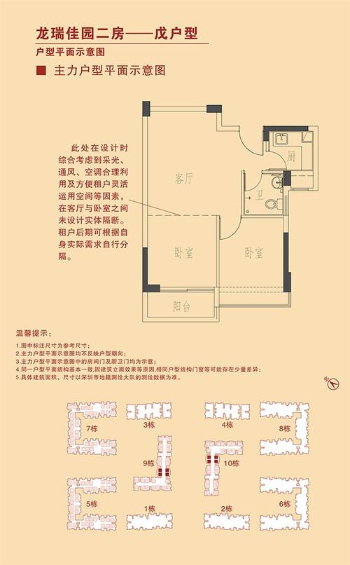 安居房 公租房  > 龙瑞佳园房号及户型分布