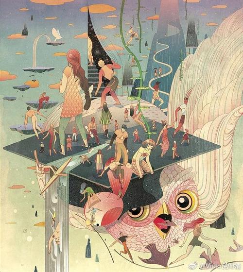 厉害了,这位中国女插画师,25岁登福布斯,28岁霸屏苹果