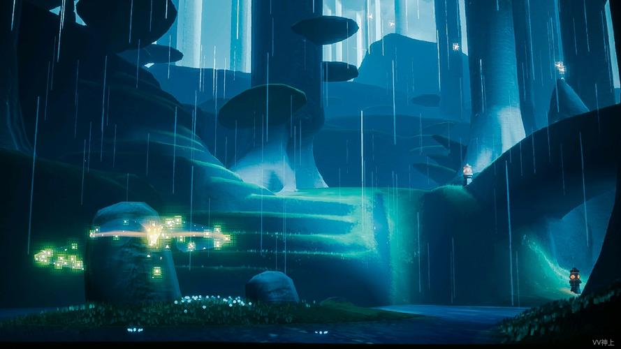 光遇美图:雨林黑暗风格景点欣赏(1)