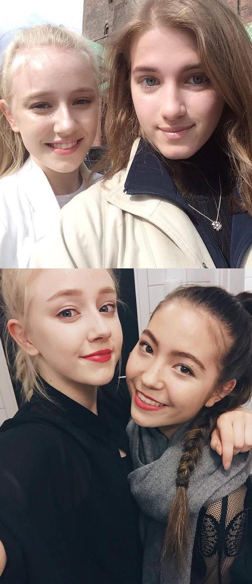 丹麦女孩却有着亚洲人的五官特点长相真的是辣眼睛的美
