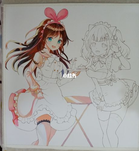 彩铅临摹绊爱_彩铅_临摹_手绘_吸尘器_上色_彩铅手绘