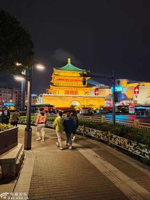 西安钟鼓楼夜景