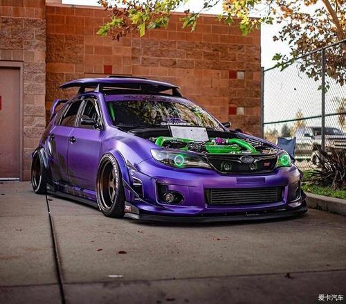 改装车[超话]#豹子头-斯巴鲁翼豹