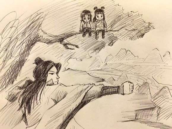 美术生就是厉害,看到给《剑来》画的插图,不服不行