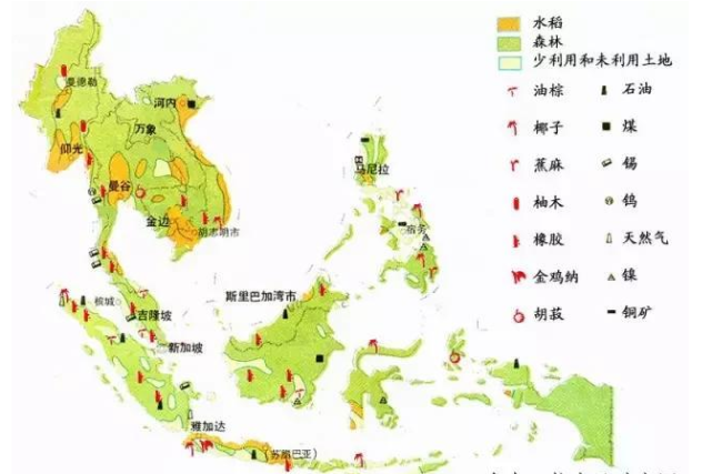 东南亚自然资源之"金属矿产"