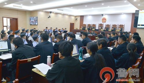 济南市莱芜区人民法院公开开庭审理庞允盟等24人组织