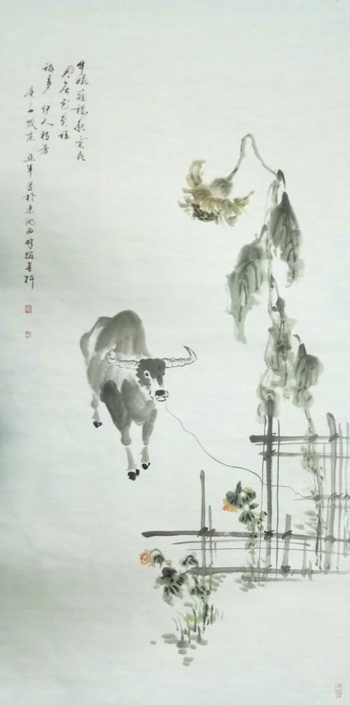 牛年见牛气,牛转乾坤,著名画家程亚军画牛精品欣赏