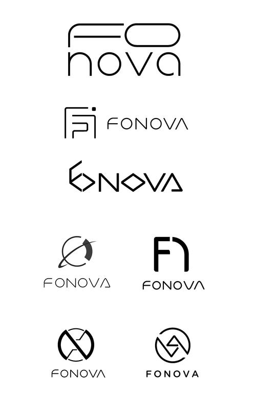 fonova星际大数据logo设计