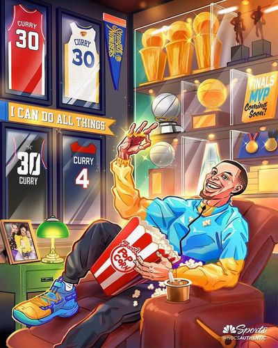 nba巨星:各球星的卡通图,你喜欢哪一个呢?