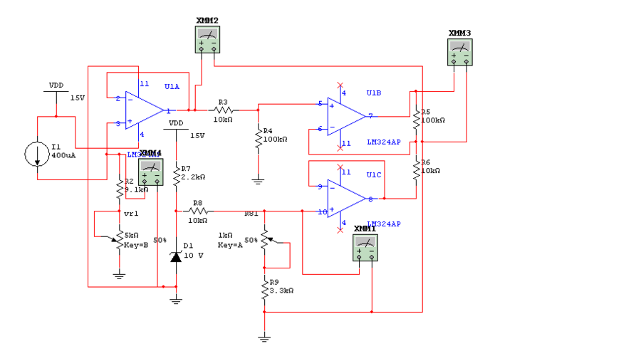 温湿度传感器电路分析
