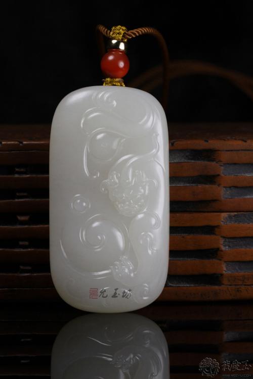 允玉坊 许永刚玉雕工作室 瑞兽牌