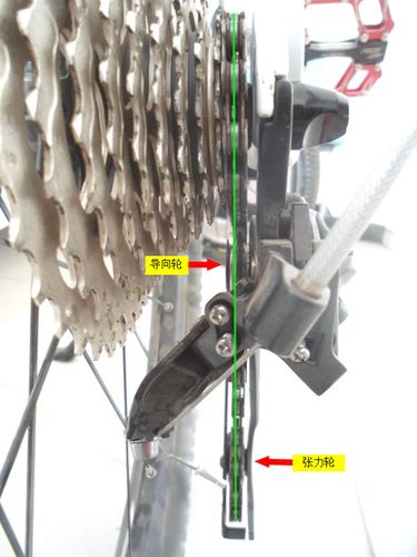 山地车后拨这两个螺丝怎么调