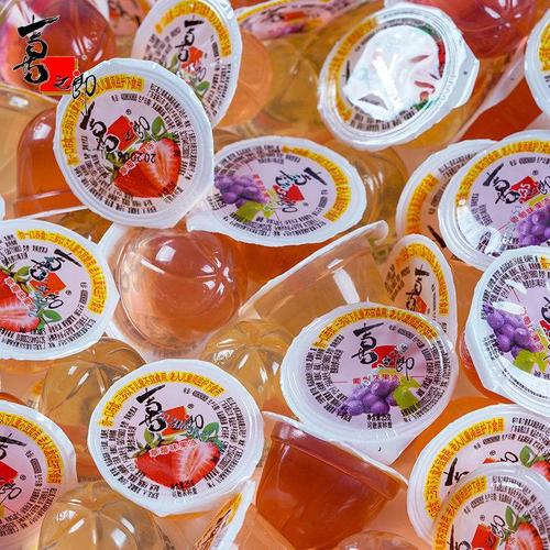 喜之郎5斤散装装水布丁果冻香芋玉米菠萝味蓝果冻