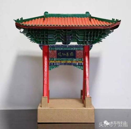 米脂手工制作艺人赵延强,废纸箱造出米脂古代建筑