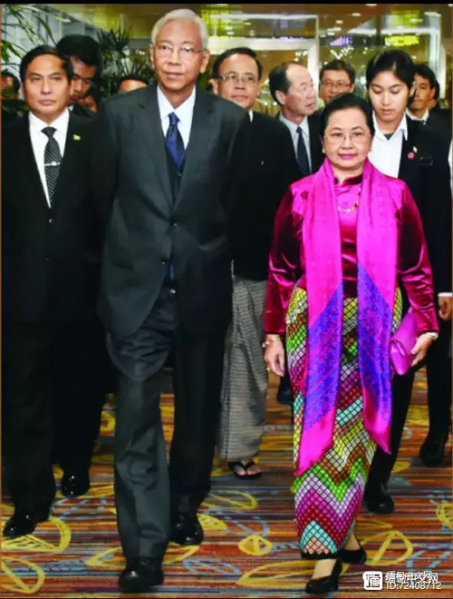 缅甸前总统刚辞职他夫人就升官啦或将出任要职
