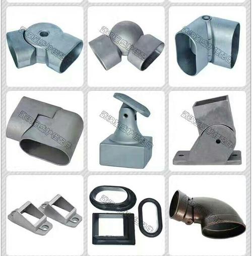 厂家直销锌钢护栏楼梯扶手转角配件4080固定连接件