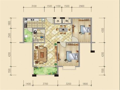 学府名苑3室2厅2卫121.70平方米 - 衡水百房网