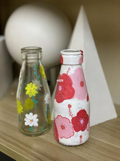 手绘玻璃瓶_手绘_手工制作_diy_diy手工制作_文化_绘画