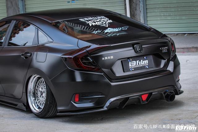 思域黑武士-思域不改,还能干嘛?