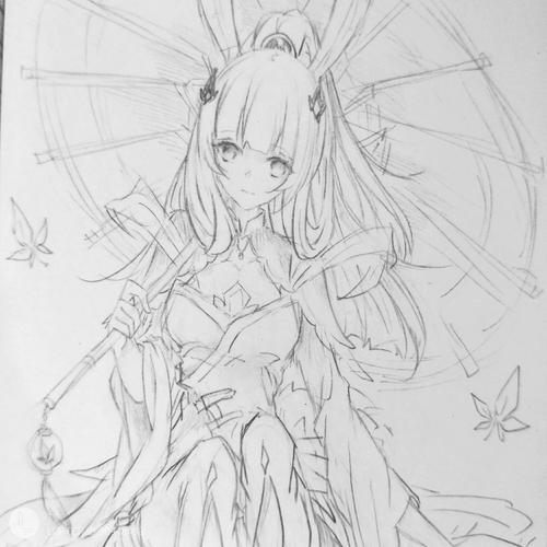 画公孙离简笔画