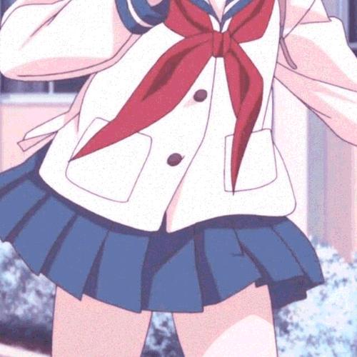 日漫部位高清可爱女生头像