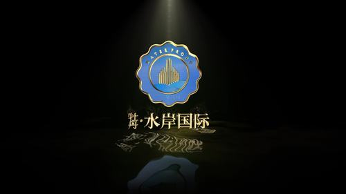 金属立体水面片头logoae模板
