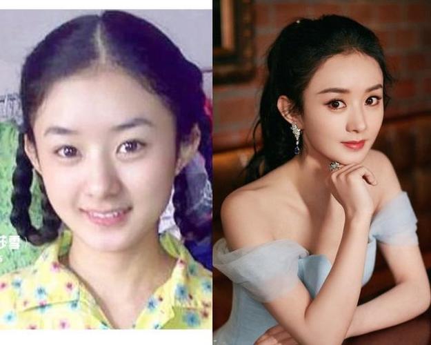 7位当红明星出道前照片迪丽热巴素人时期就超仙邓伦从帅到大